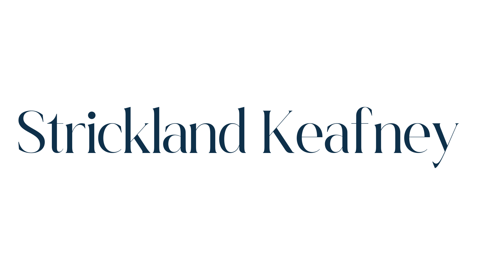 Strickland Keafney, basic serif font preview