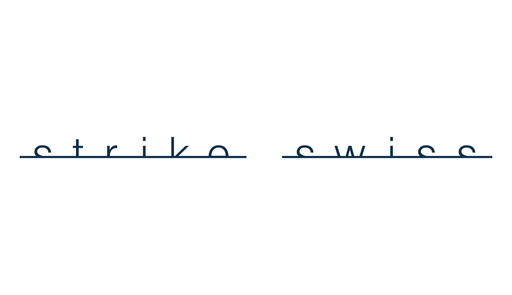 Strike Swiss, fancy various decorative font preview