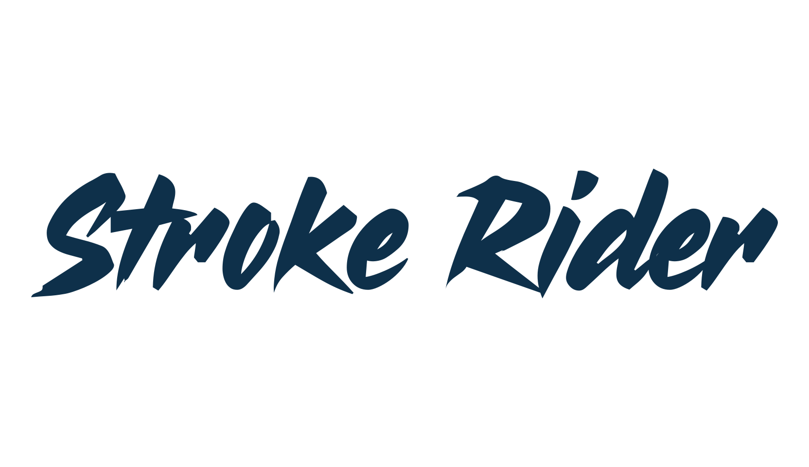Stroke Rider, script brush fancy decorative calligraphy font preview