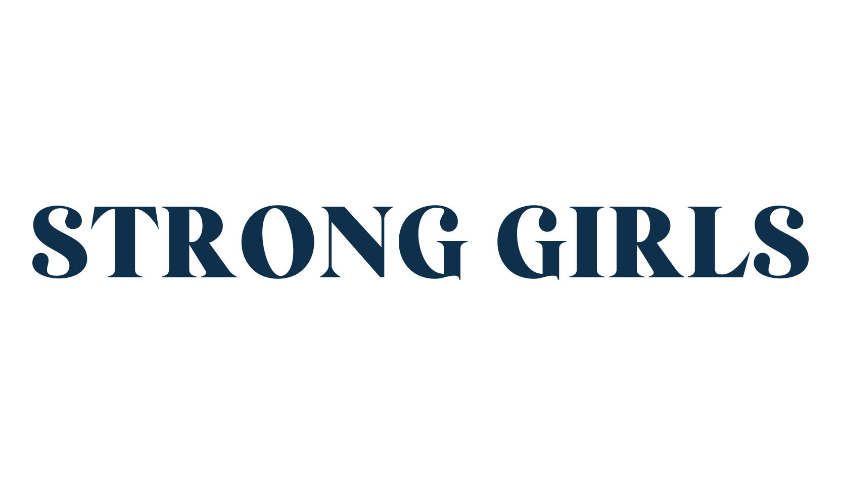 Strong Girls, serif font preview