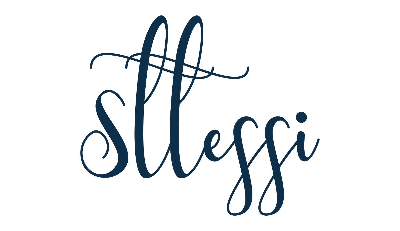 Sttessi, script calligraphy fancy decorative font preview