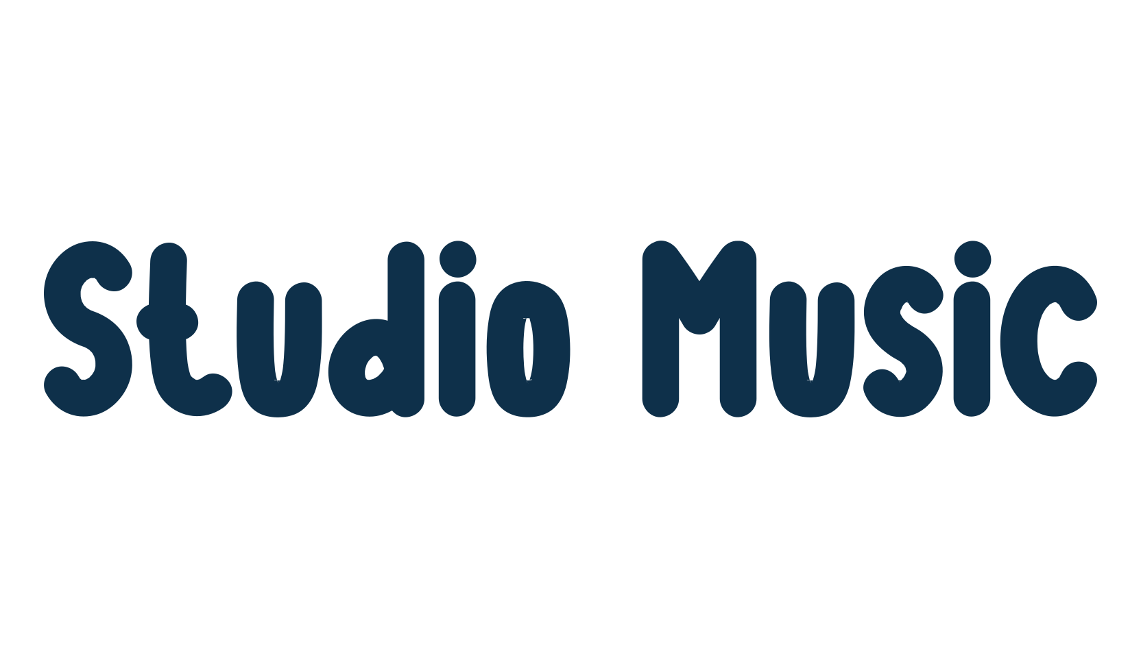 Studio Music, fancy various decorative script calligraphy font preview