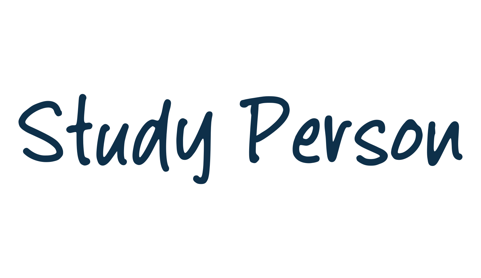 Study Person, script handwritten fancy decorative calligraphy font preview