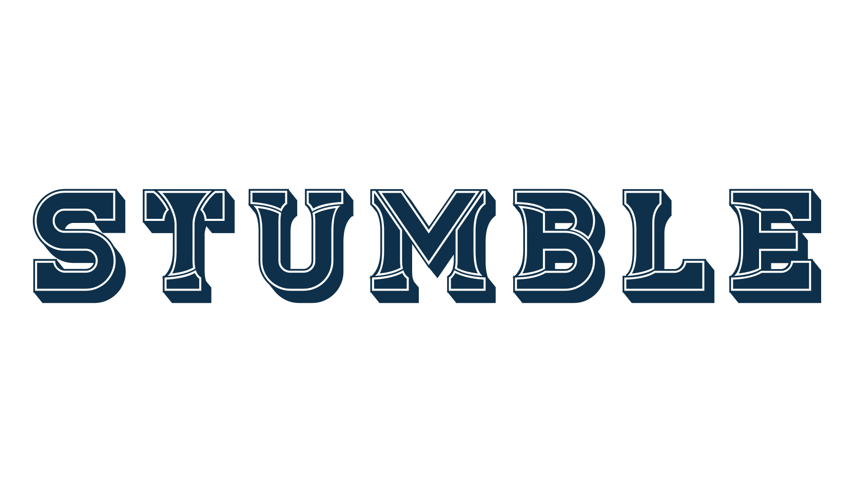 Stumble, fancy various decorative font preview