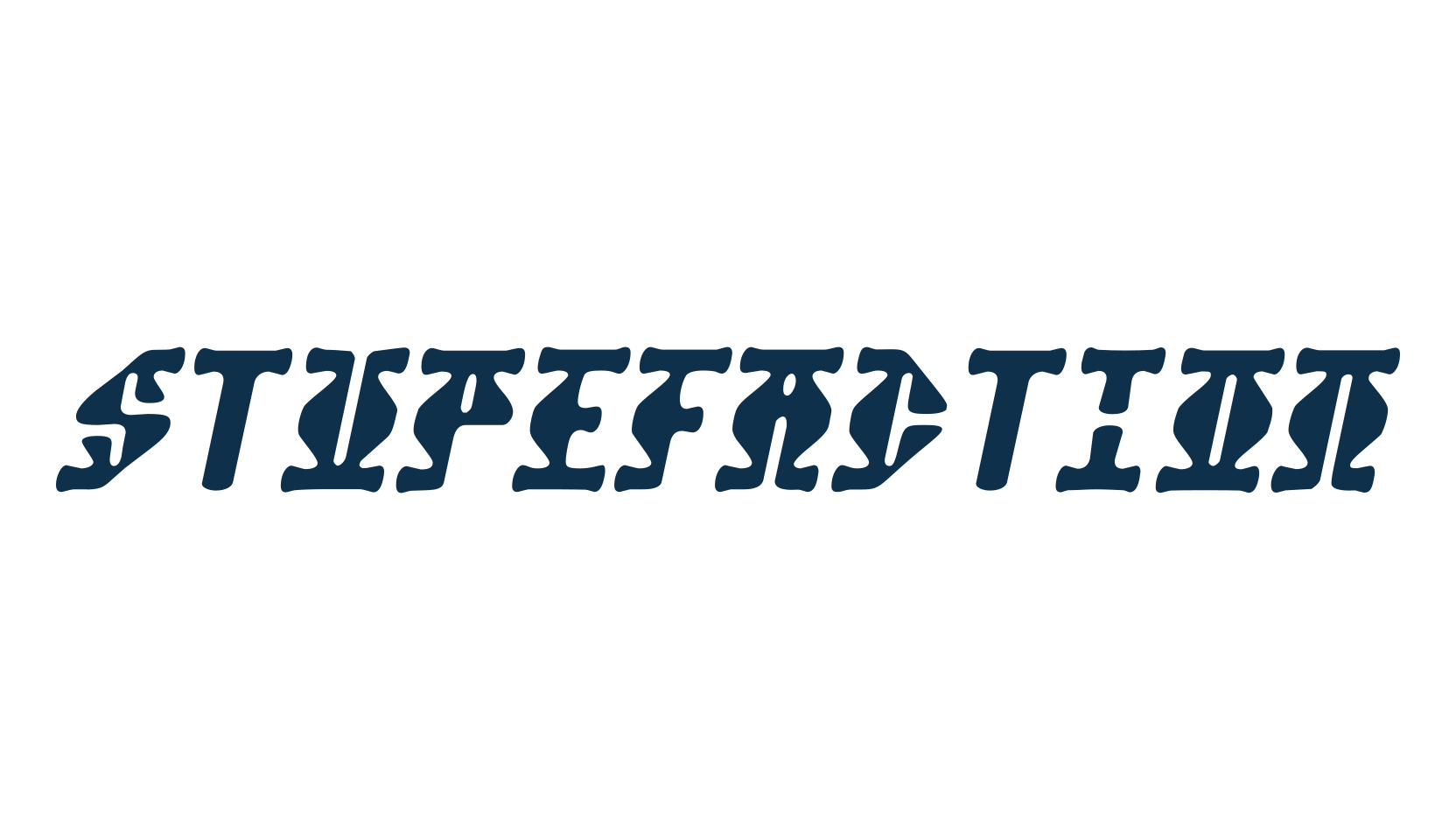 Stupefaction, fancy various decorative font preview