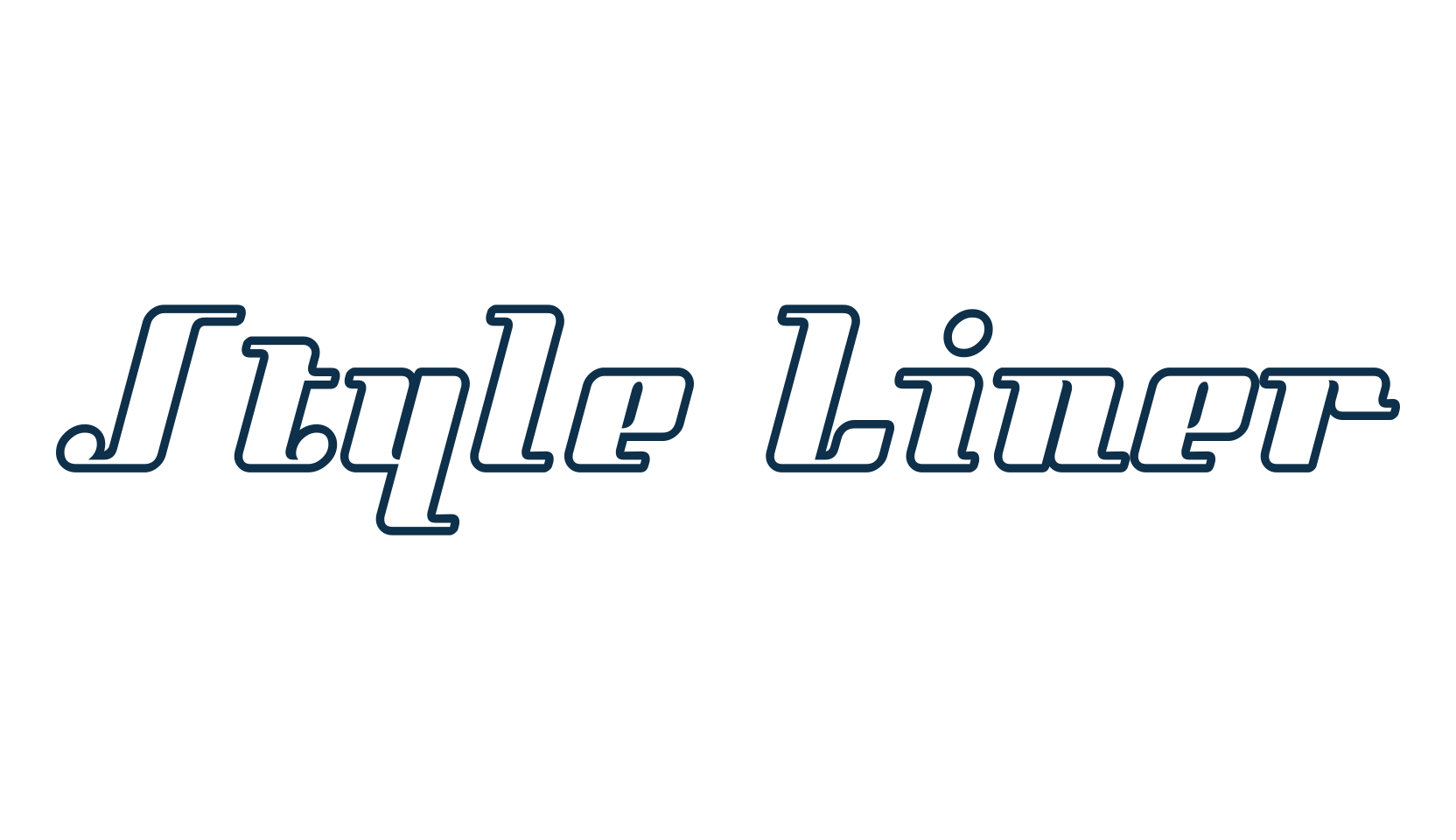 Style Liner, various font preview