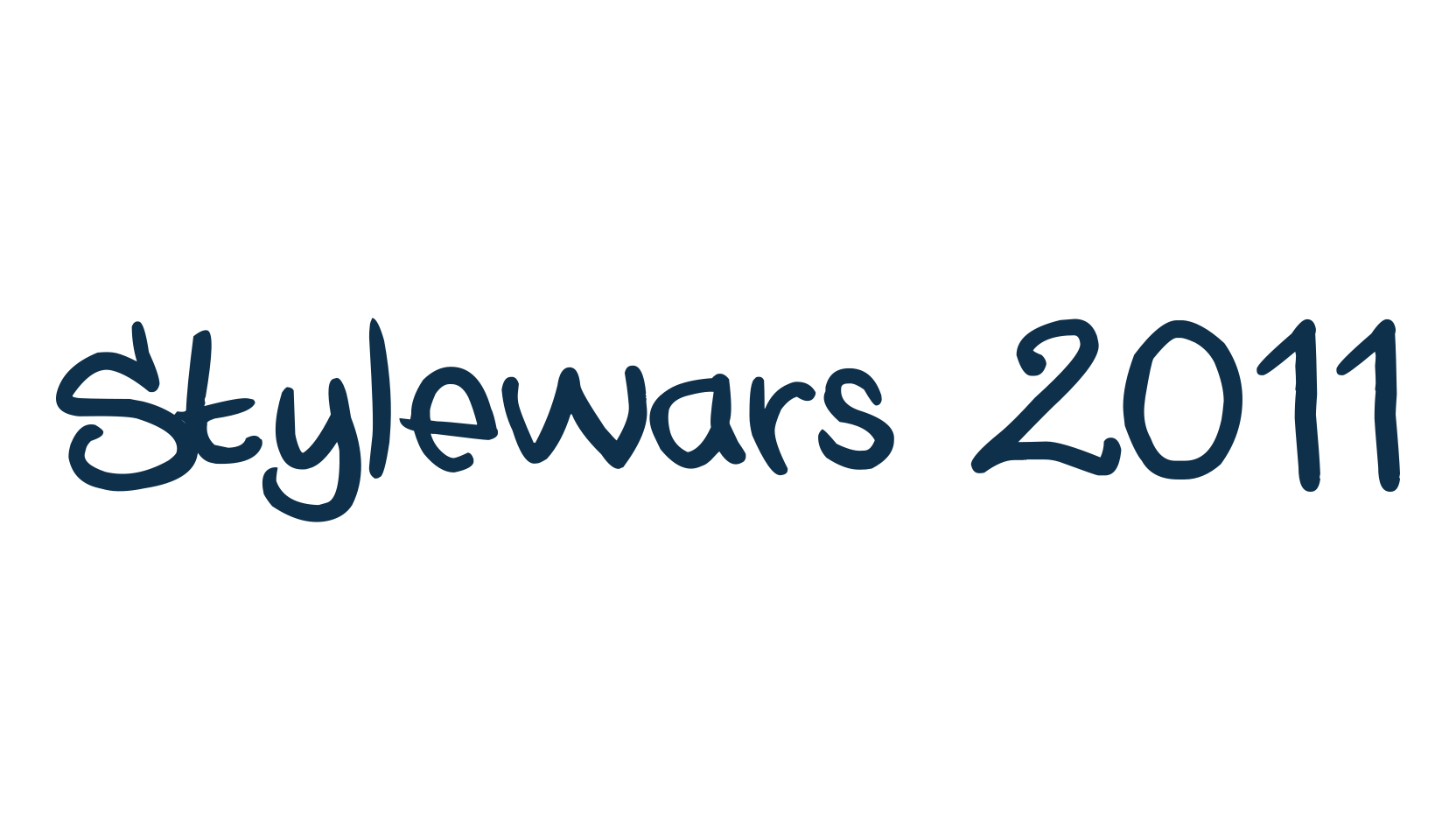 Stylewars 2011, script graffiti fancy decorative calligraphy font preview