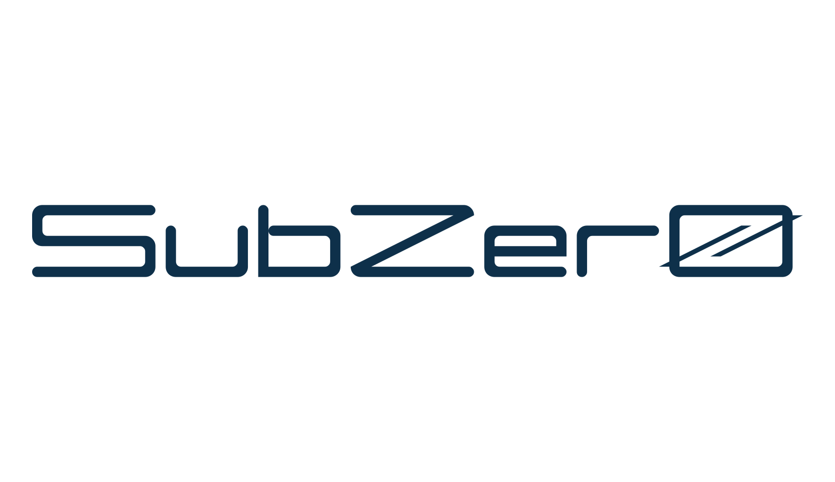SubZer0, techno sci-fi font preview