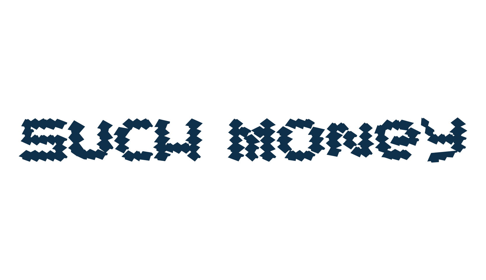 Such Money, fancy various decorative font preview