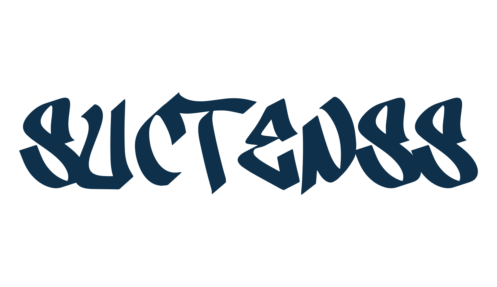 Suctenss, graffiti font preview