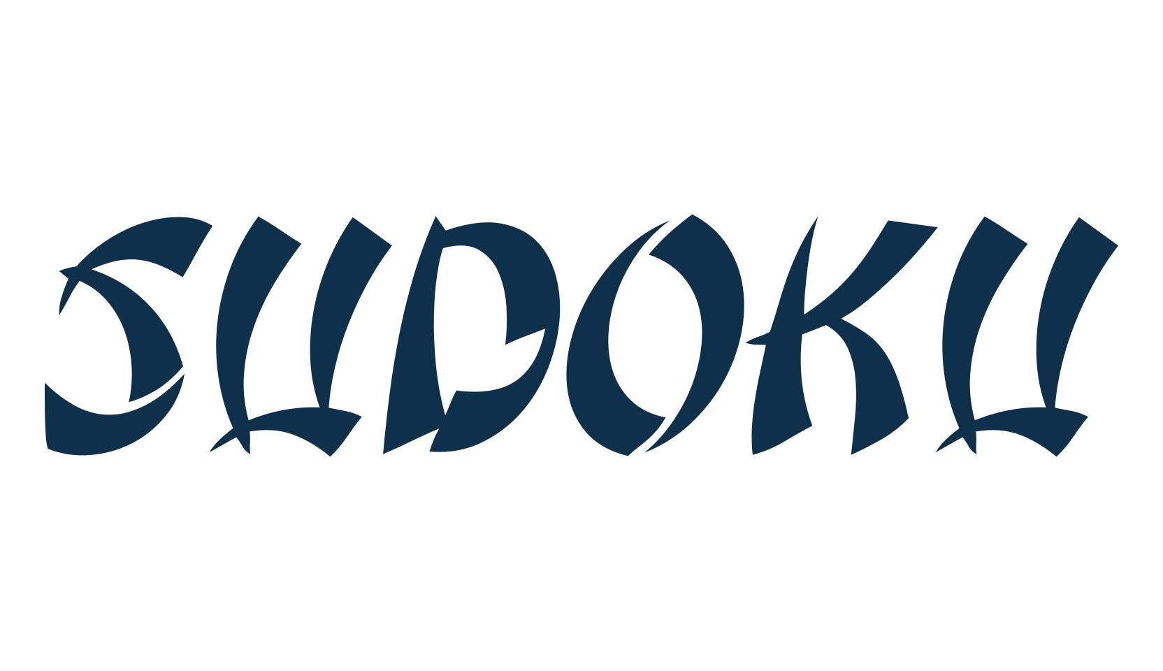 Sudoku, foreign look chinese, jpn font preview