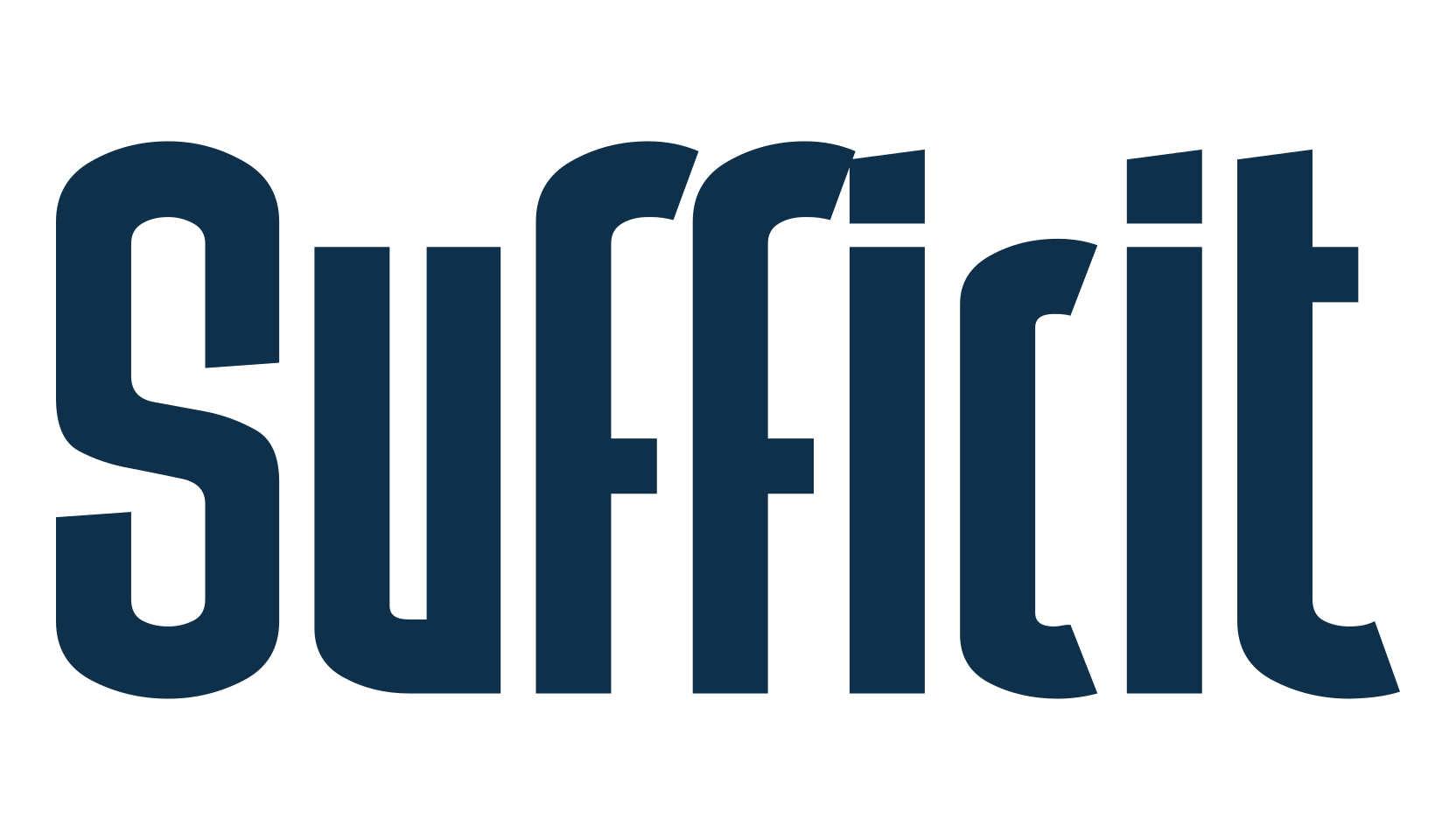Sufficit, basic sans serif font preview