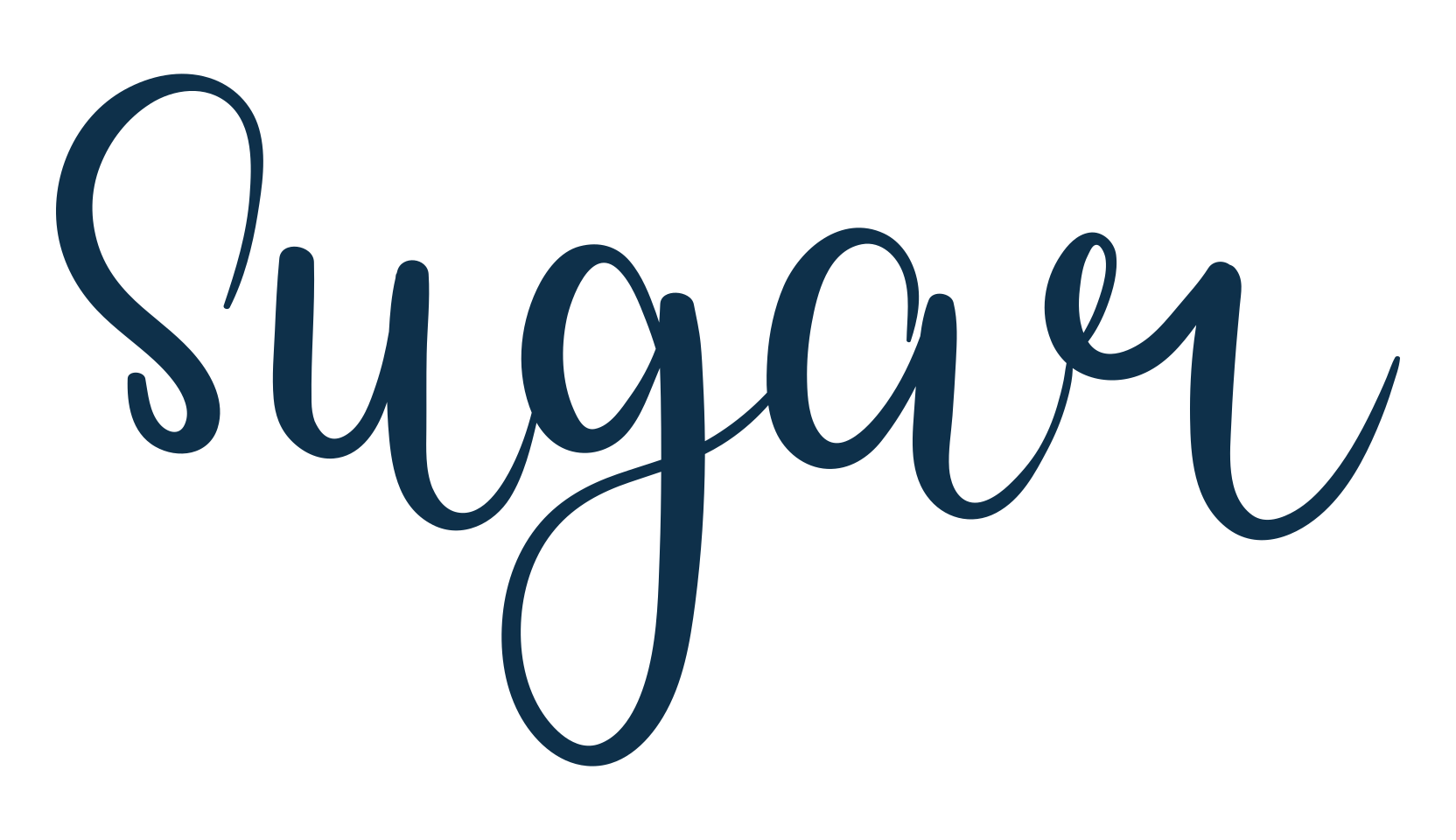 Sugar (sugar-3), display market font preview