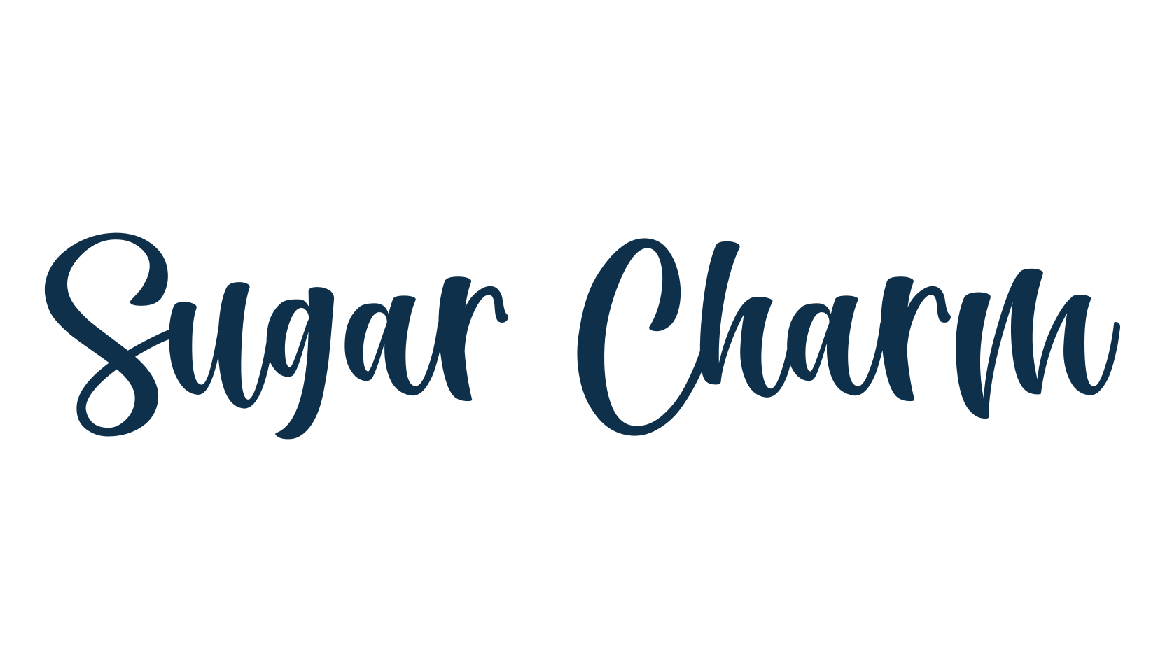 Sugar Charm, display market font preview