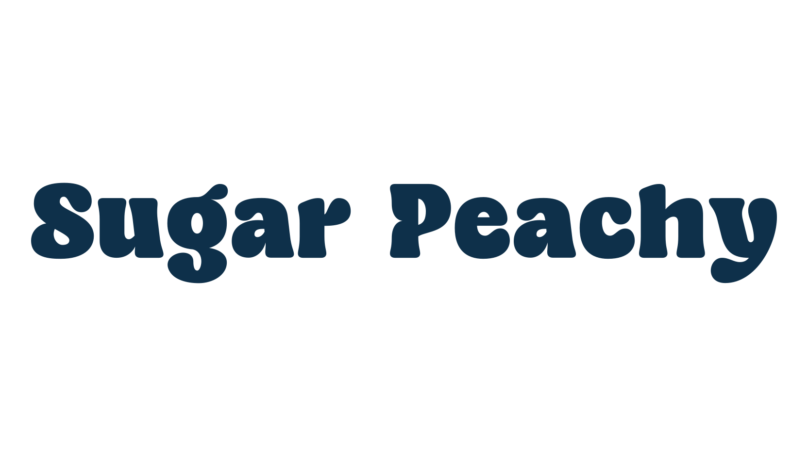 Sugar Peachy, fancy groovy decorative font preview
