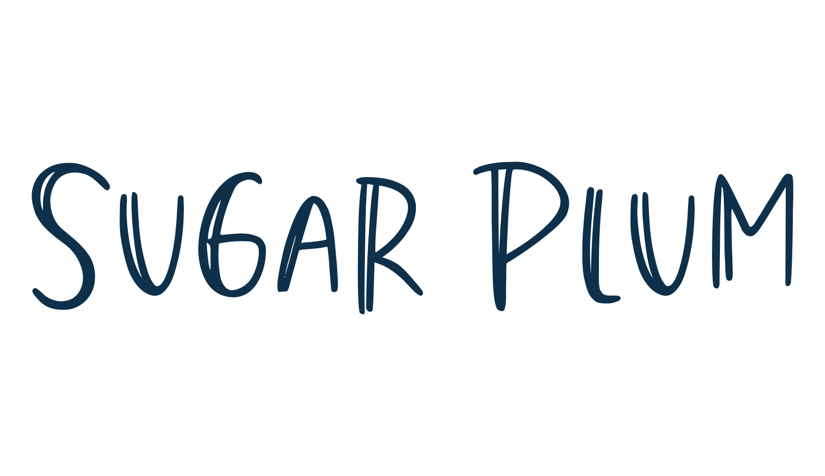 Sugar Plum, fancy decorative font preview