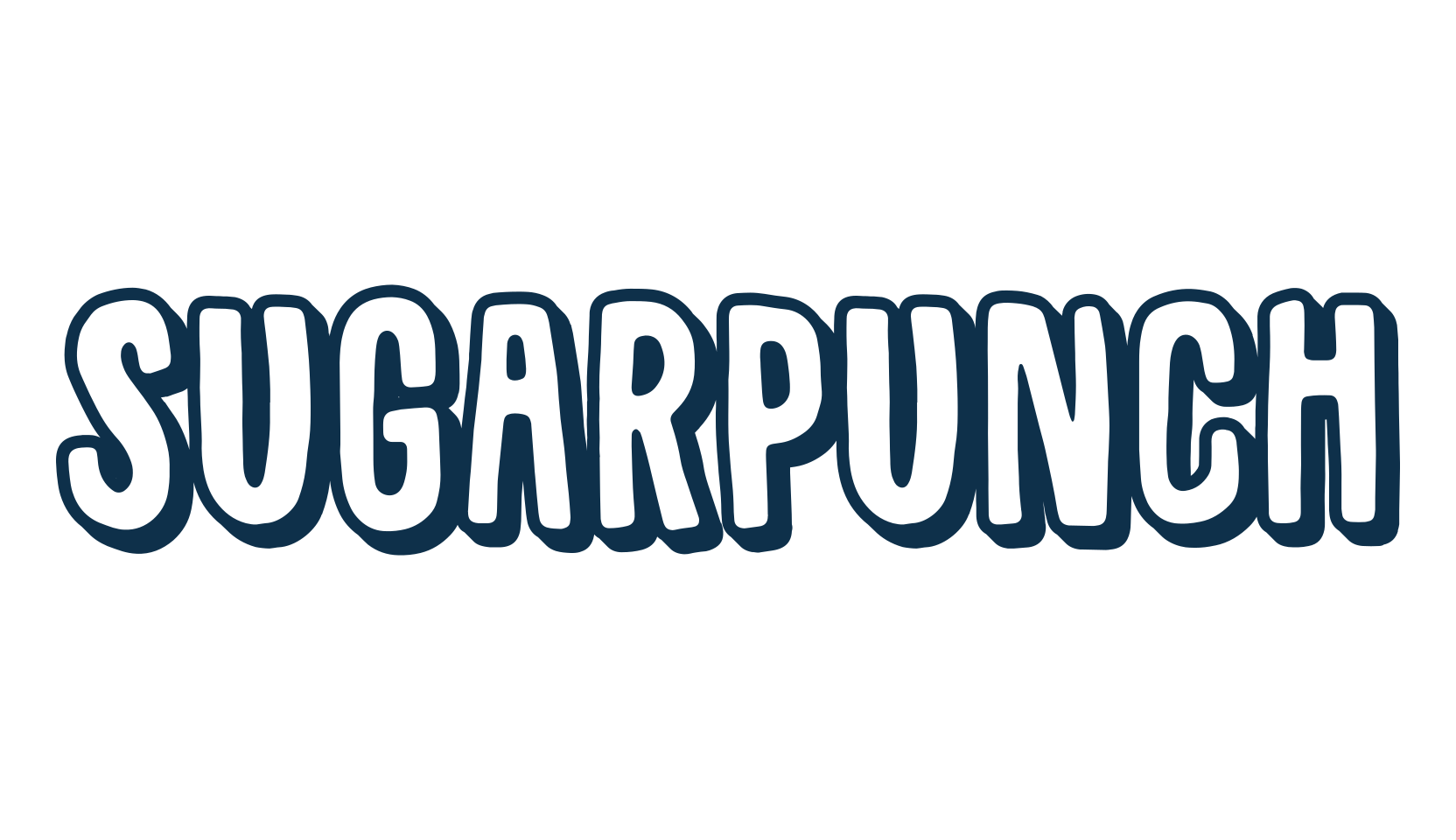 Sugarpunch, cartoon font preview