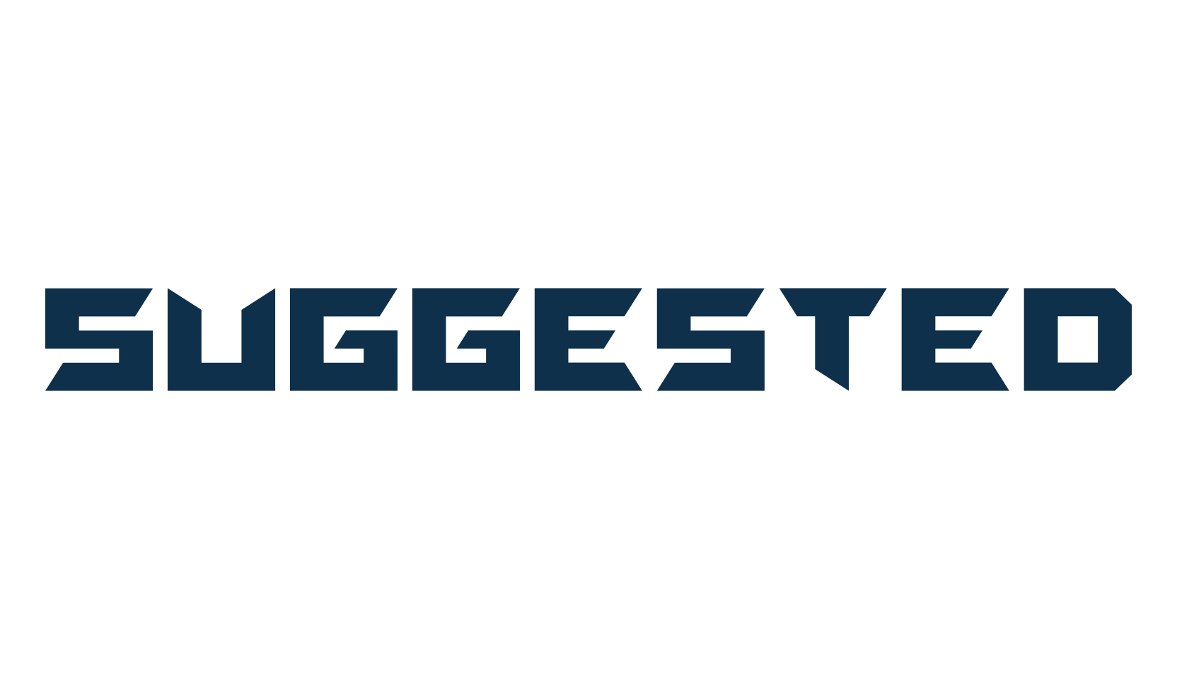 Suggested, various font preview