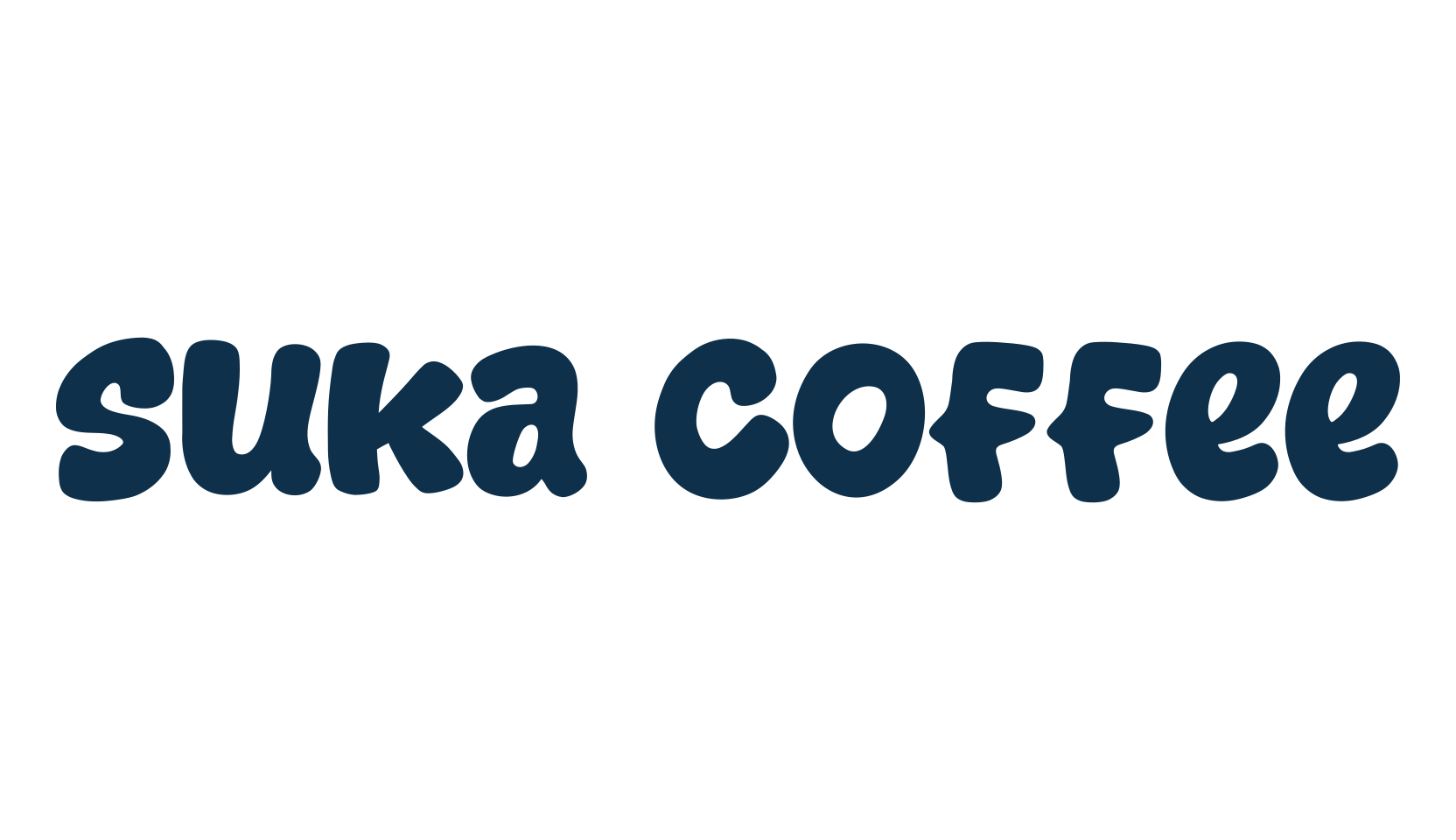Suka Coffee, fancy cartoon decorative font preview