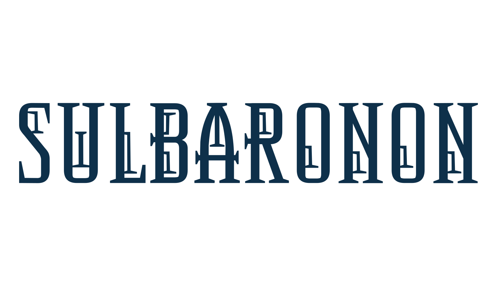 Sulbaronon, various font preview