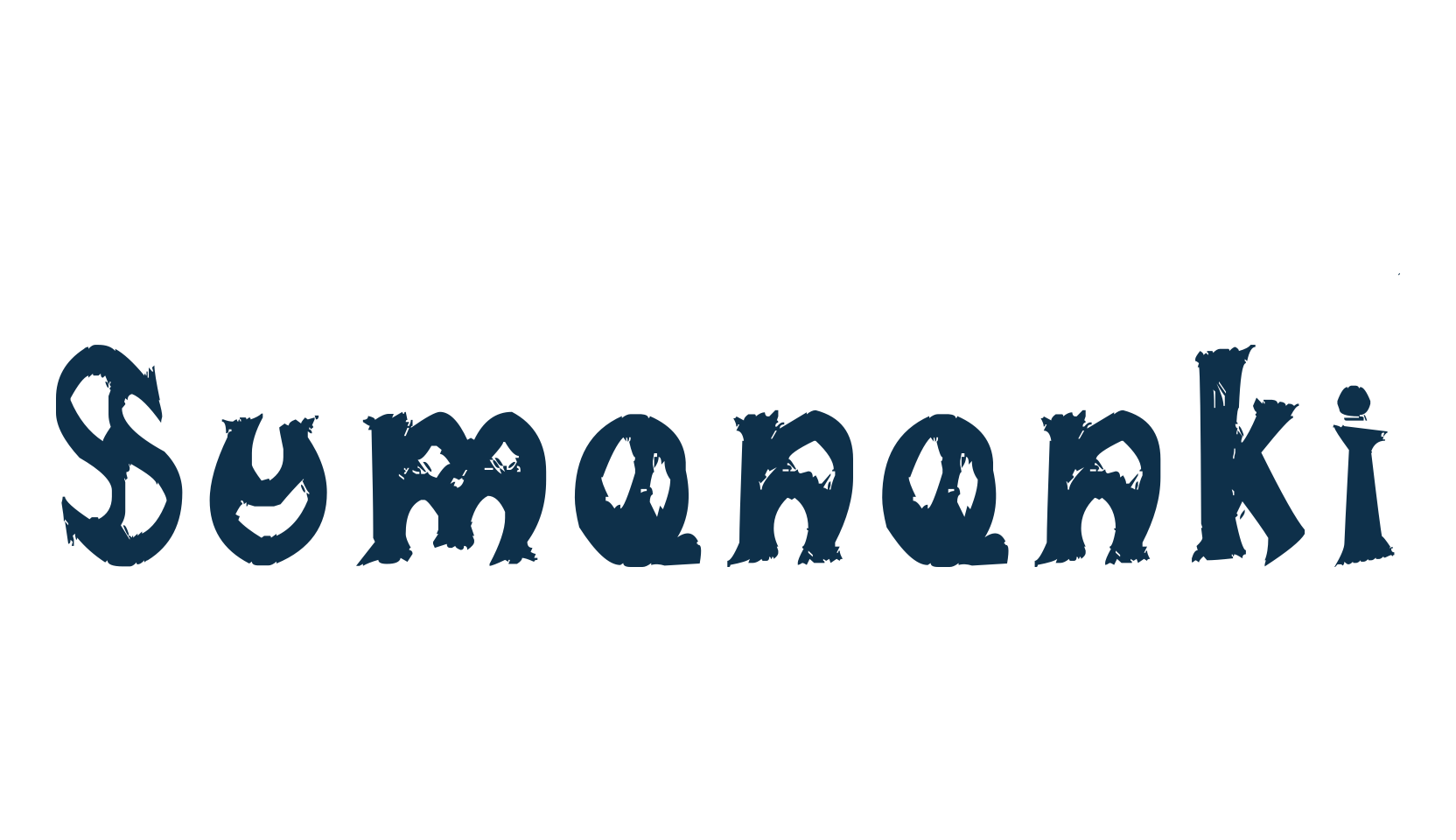 Sumananki, fancy various decorative font preview