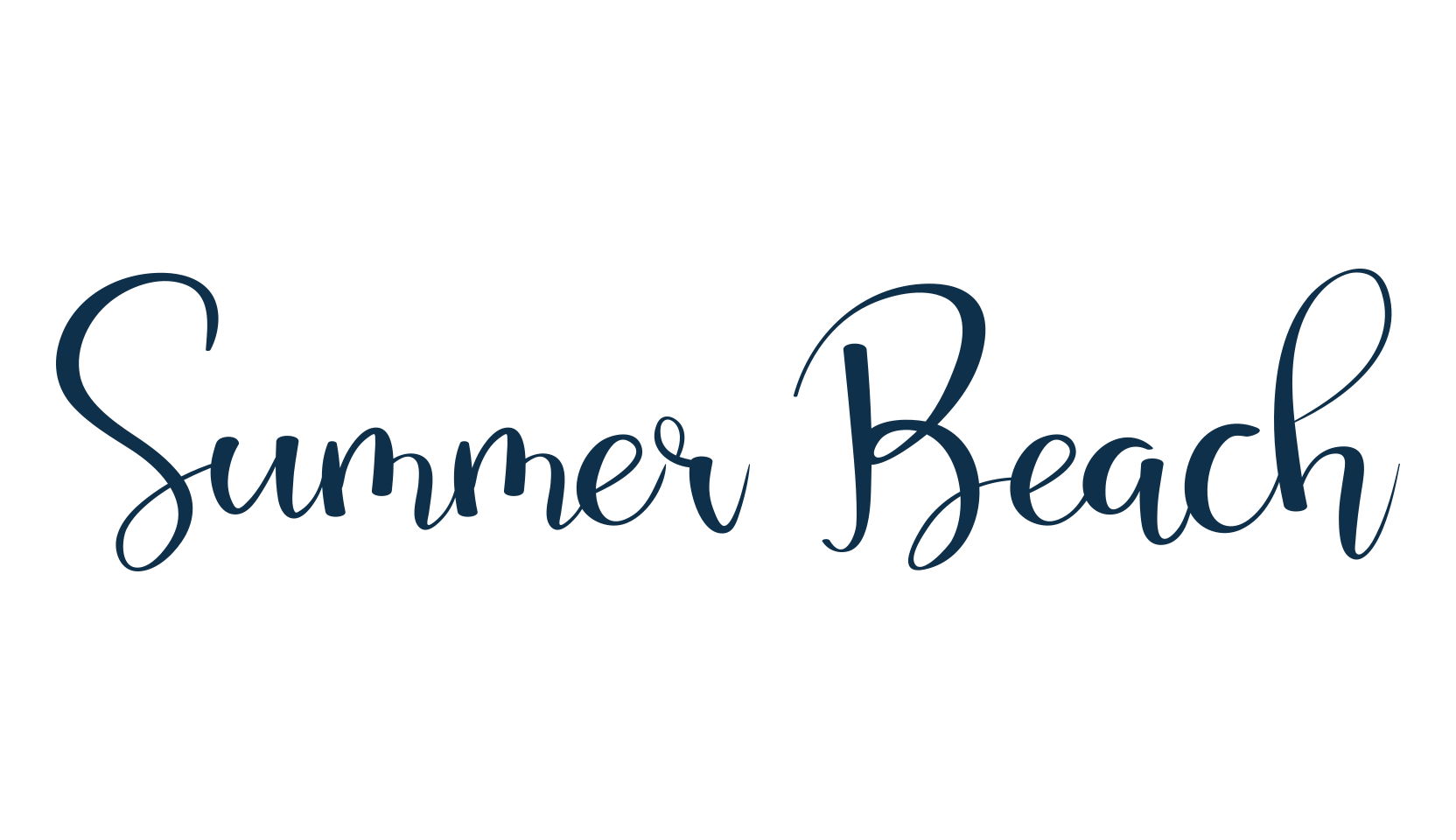Summer Beach (summer-beach-8), fancy decorative font preview