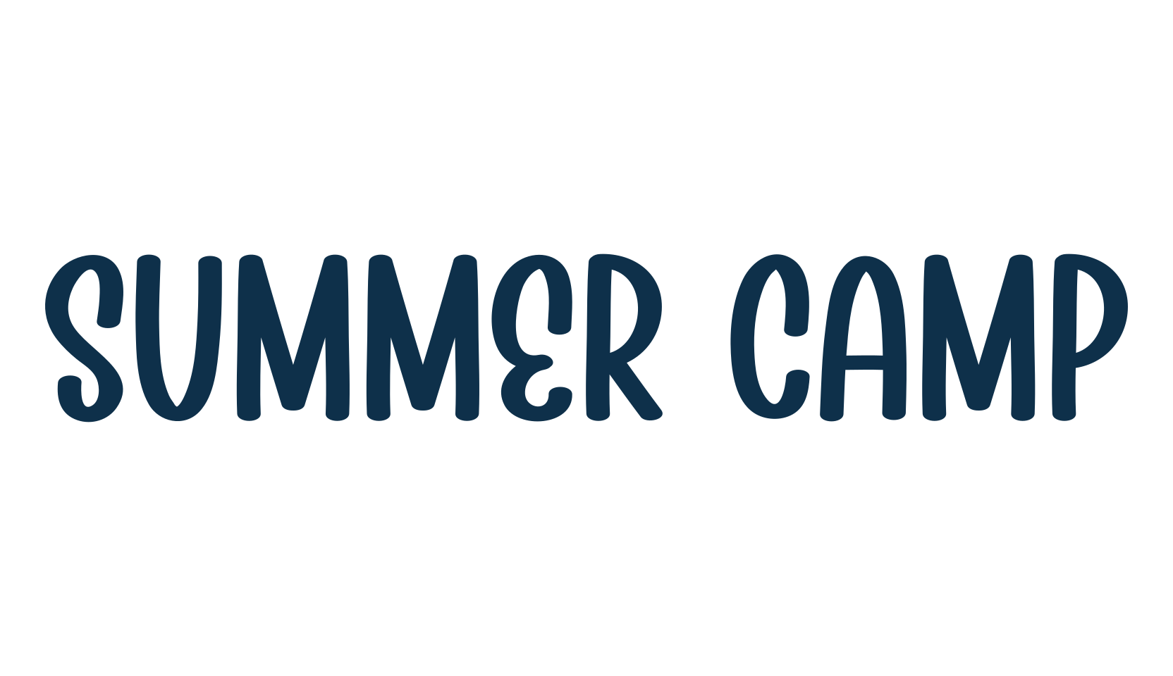 Summer Camp (summer-camp-3), fancy decorative font preview