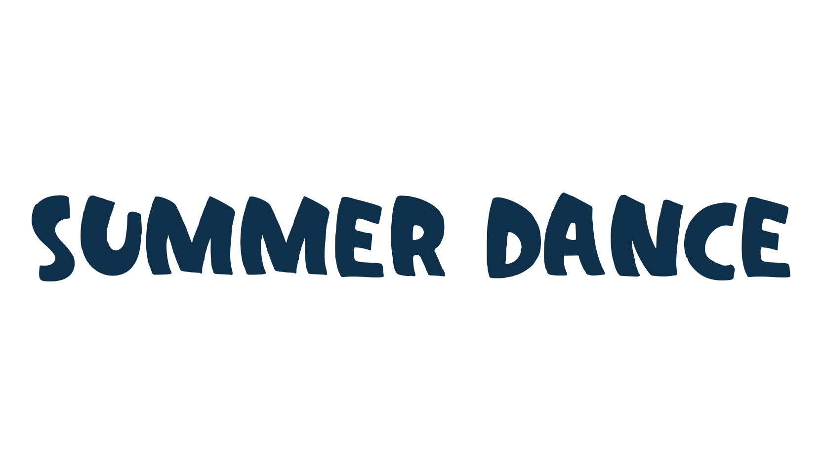 Summer Dance, fancy various decorative font preview