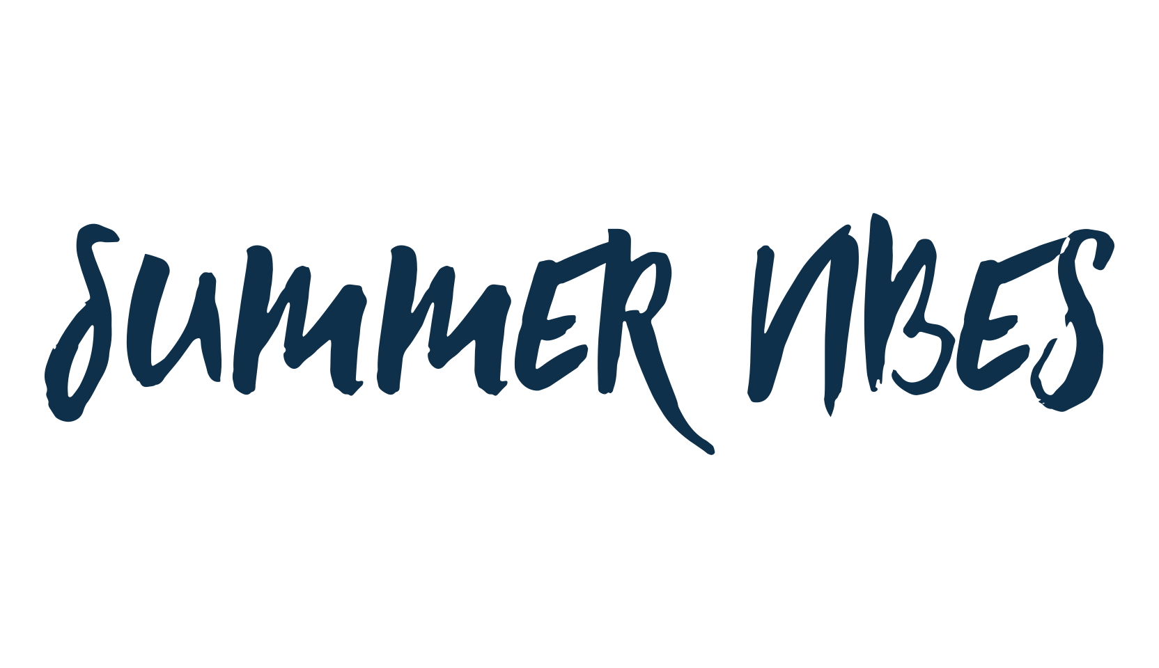 Summer Vibes (summer-vibes-2), brush font preview
