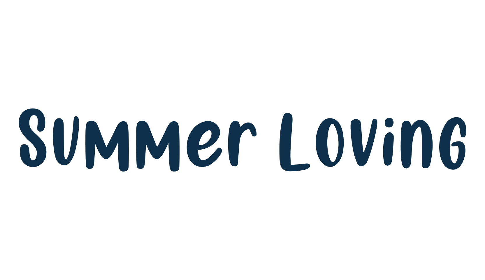 Summer Loving, fancy various decorative script calligraphy font preview