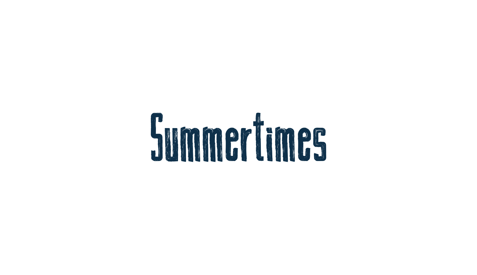Summertimes, fancy eroded decorative font preview