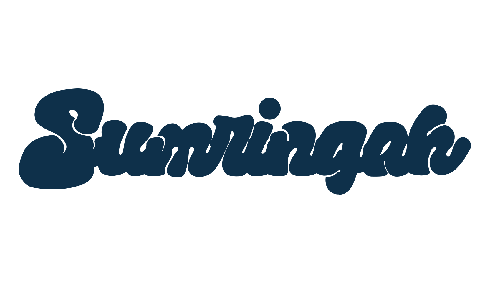 Sumringah, fancy groovy decorative font preview