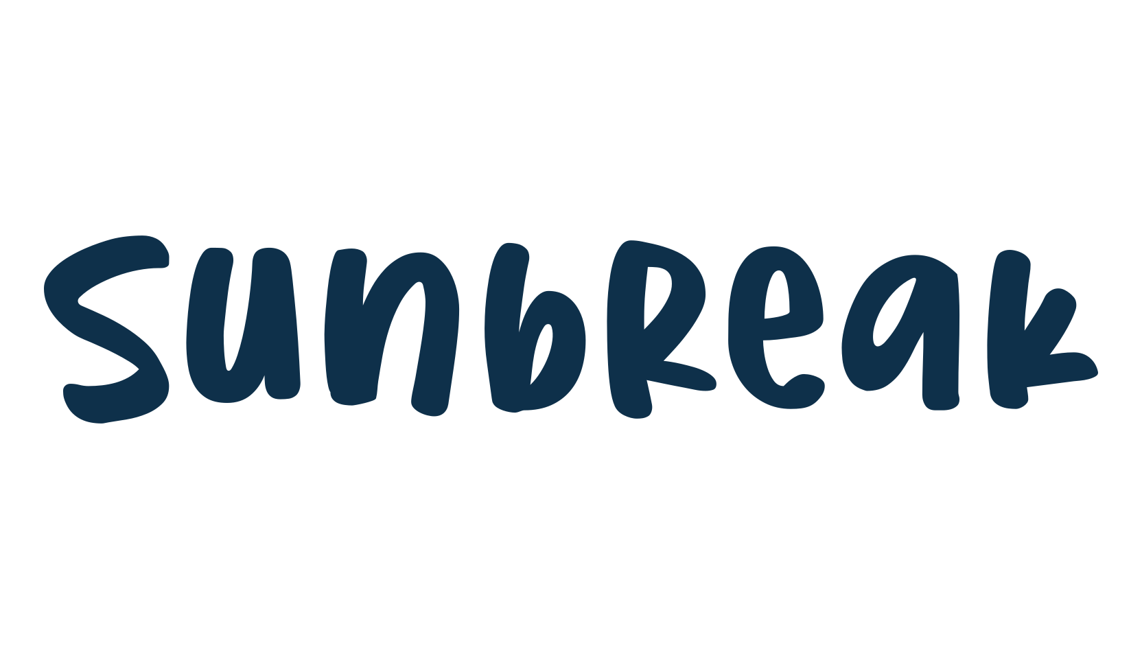 Sunbreak, script handwritten fancy decorative calligraphy font preview