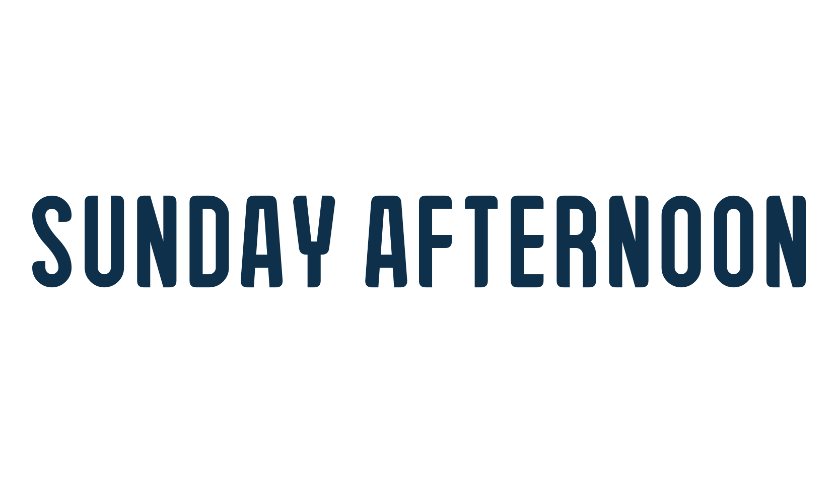Sunday Afternoon, various font preview