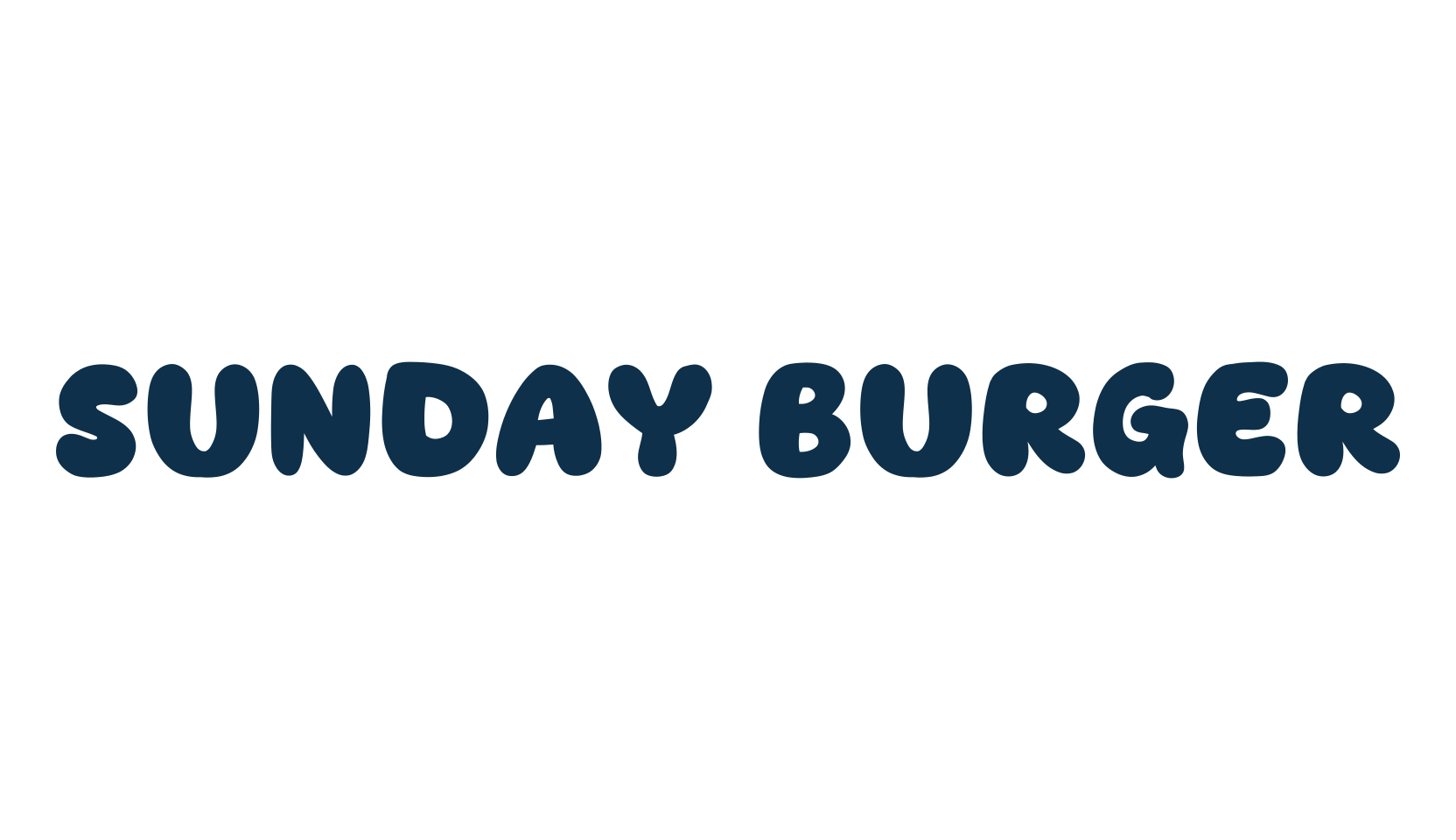 Sunday Burger, display market font preview