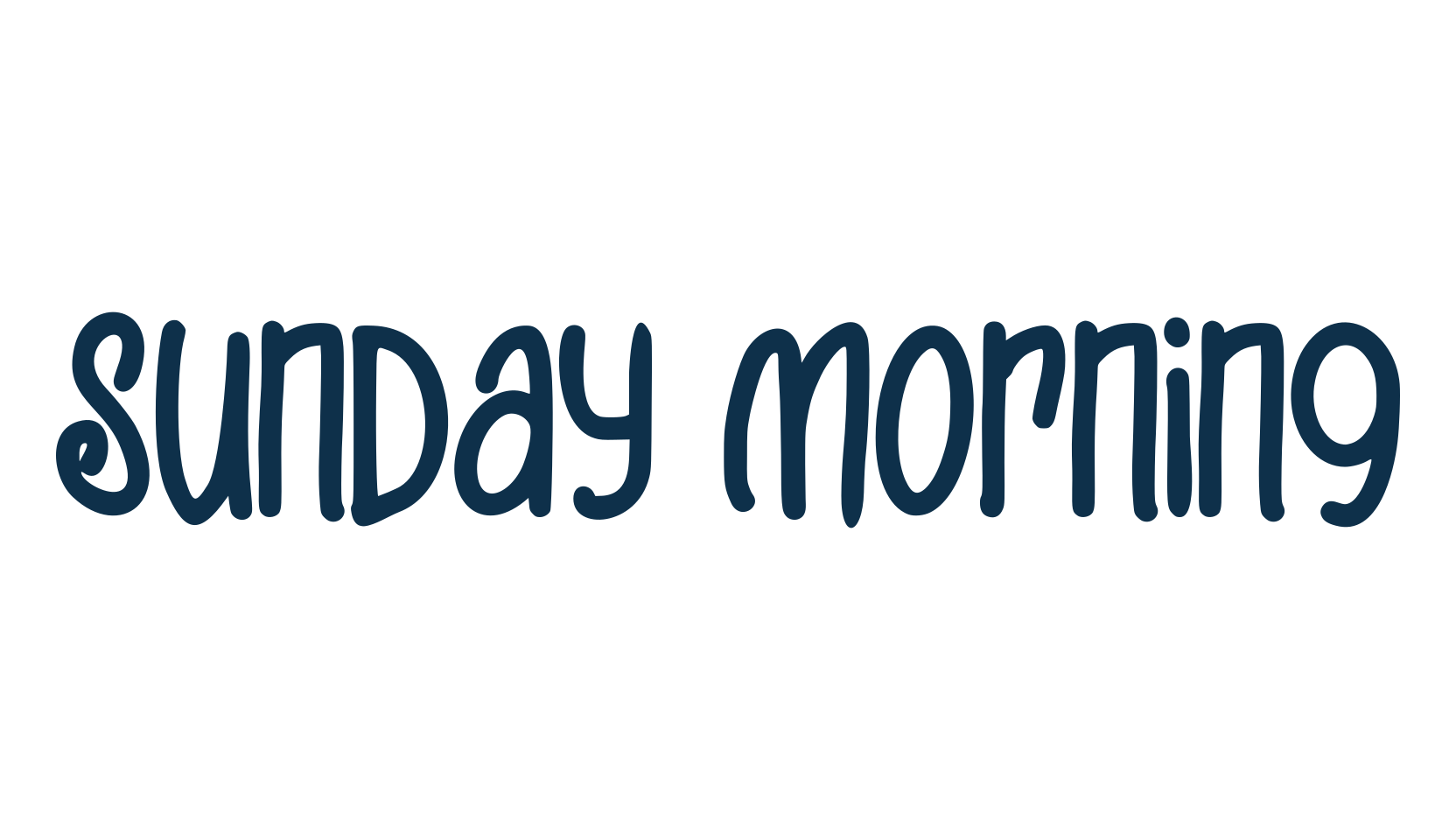 Sunday Morning (sunday-morning-6), fancy decorative font preview