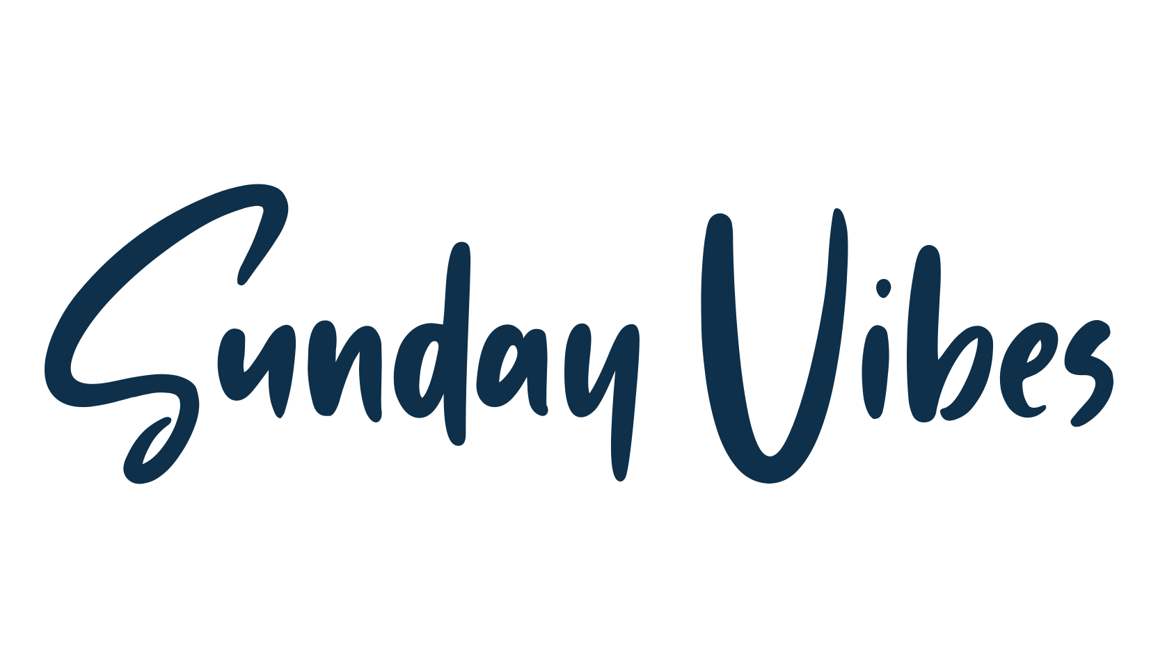 Sunday Vibes (sunday-vibes), various font preview