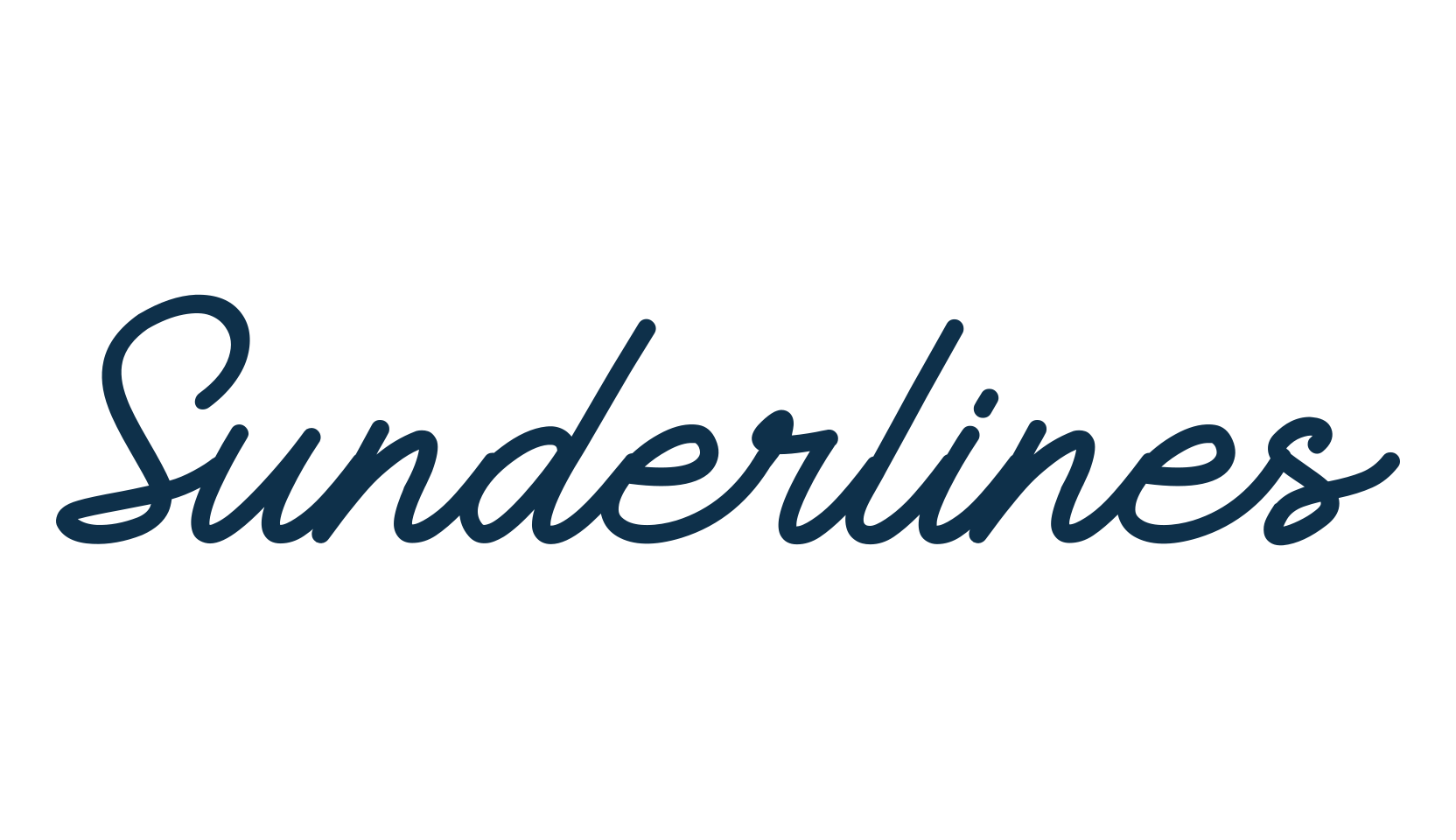 Sunderlines, display market font preview