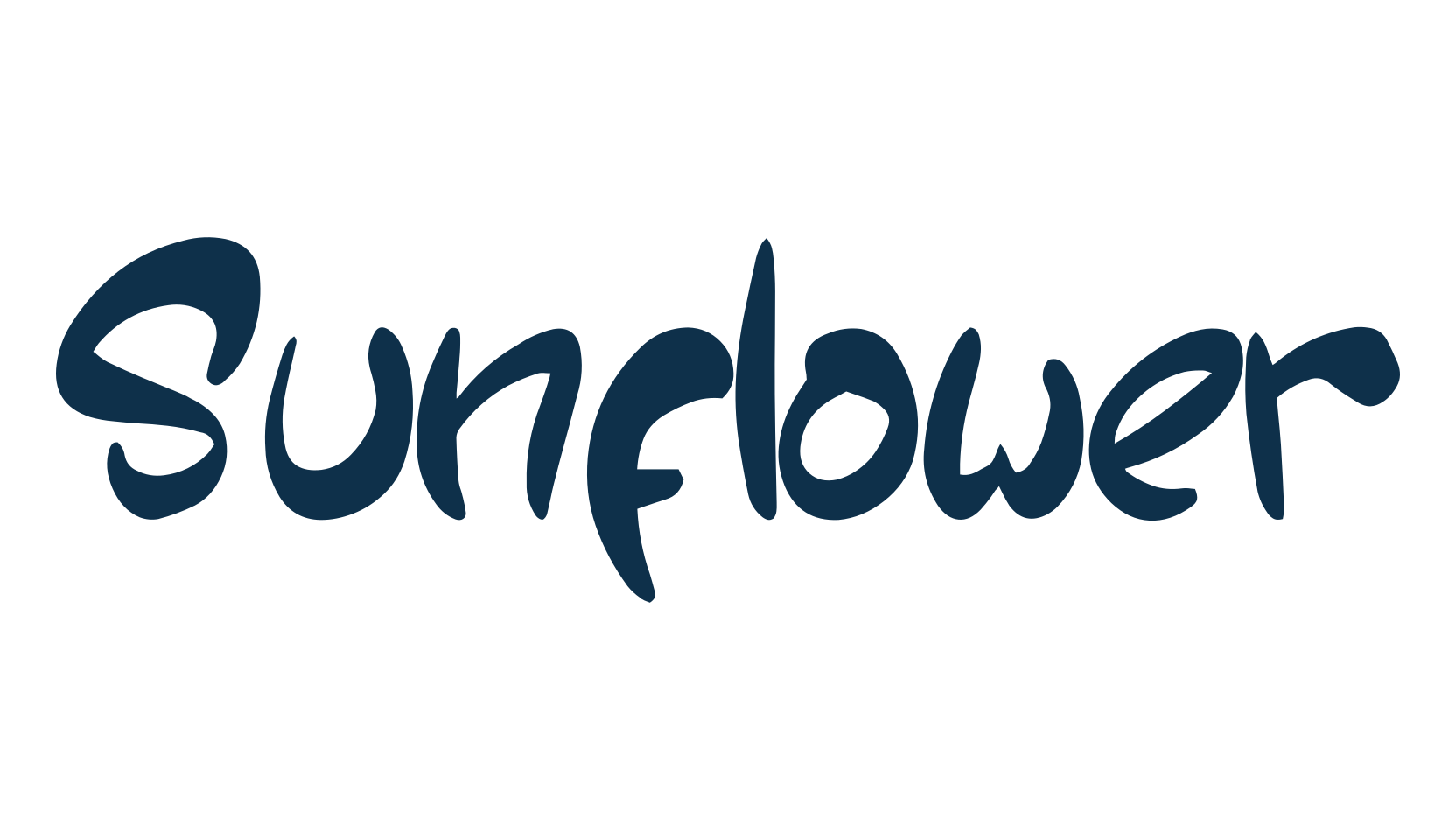 Sunflower (sunflower-12), script brush fancy decorative calligraphy font preview