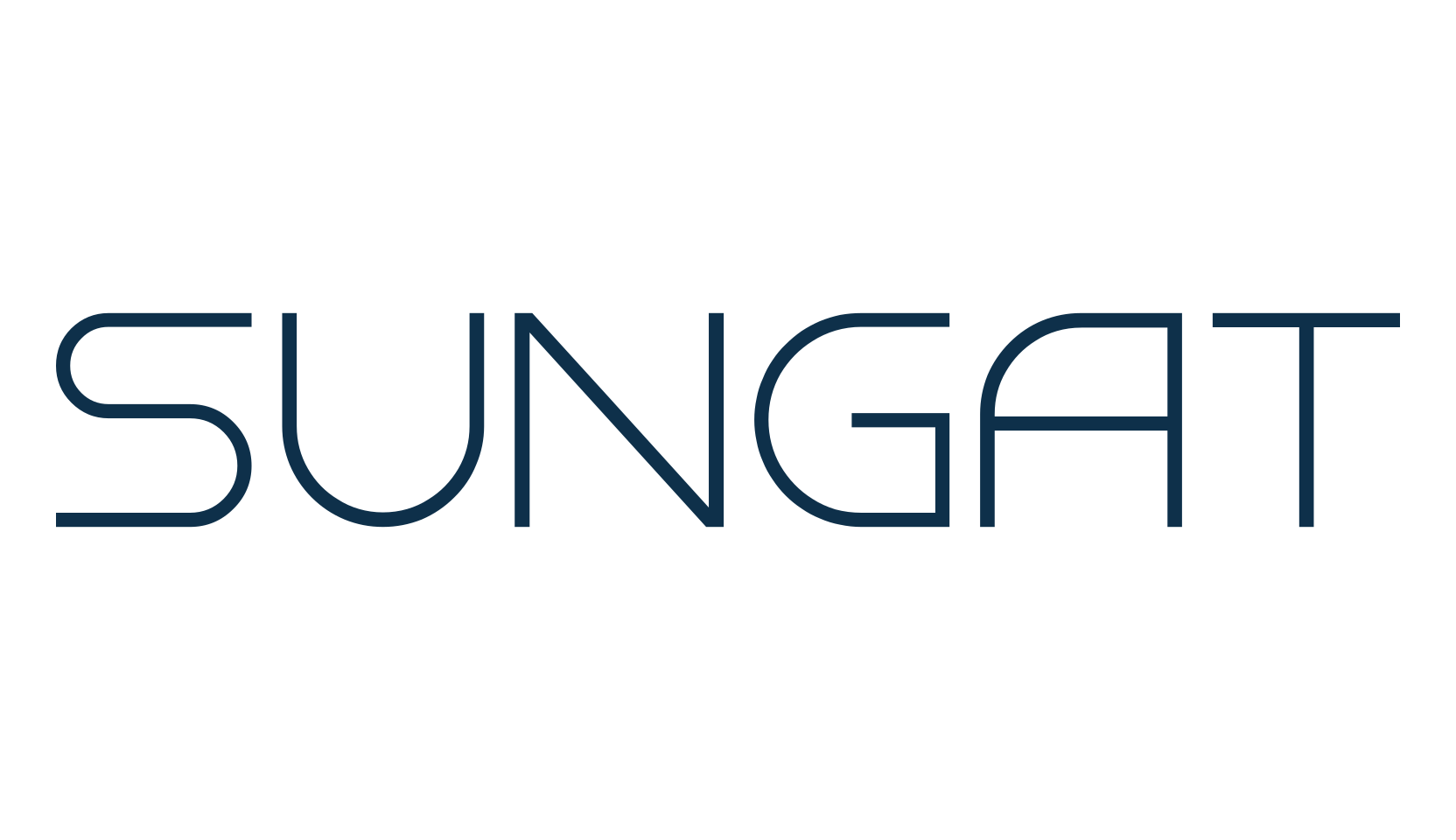 Sungat, basic sans serif font preview
