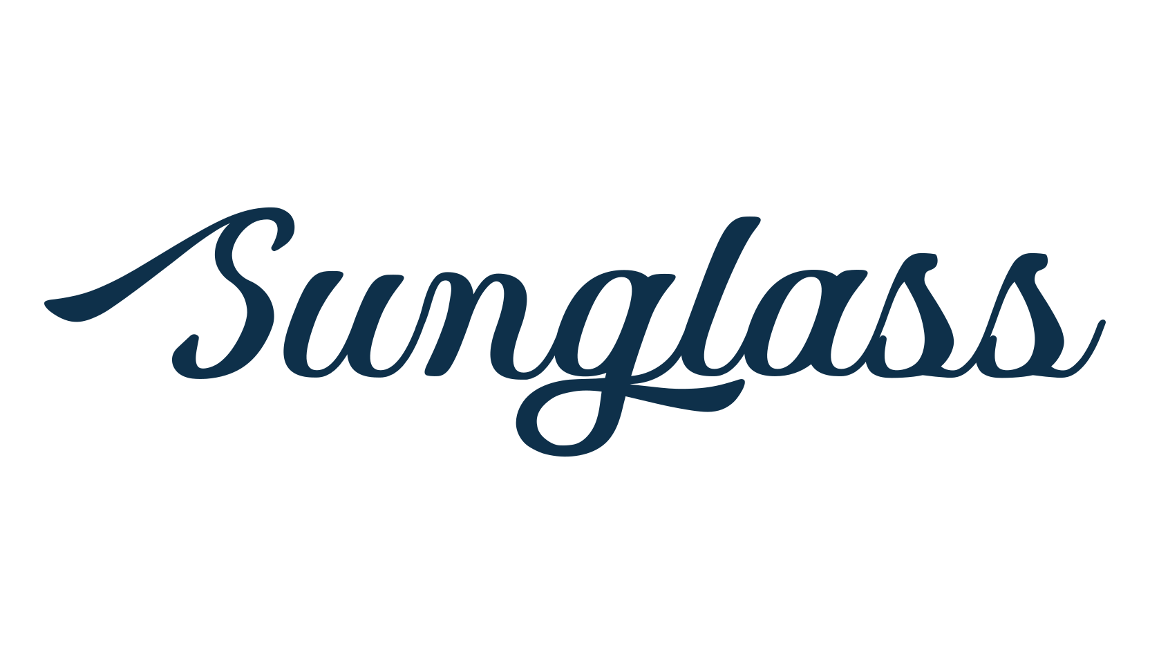 Sunglass, various font preview