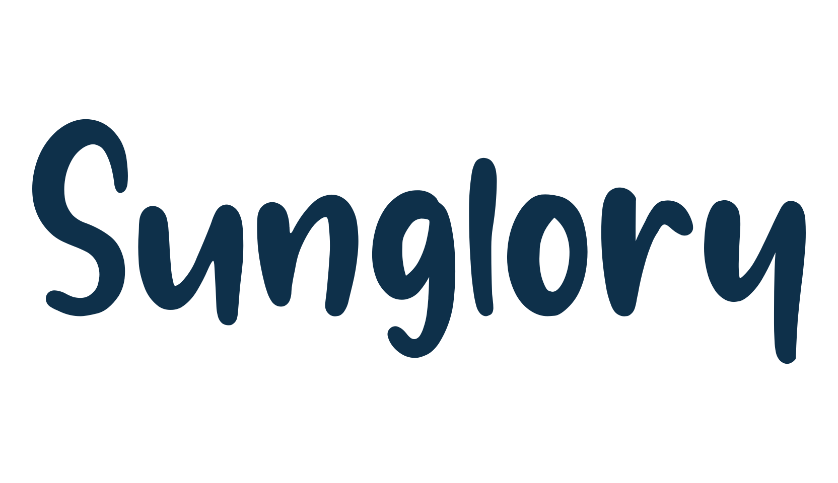 Sunglory, handwriting font preview