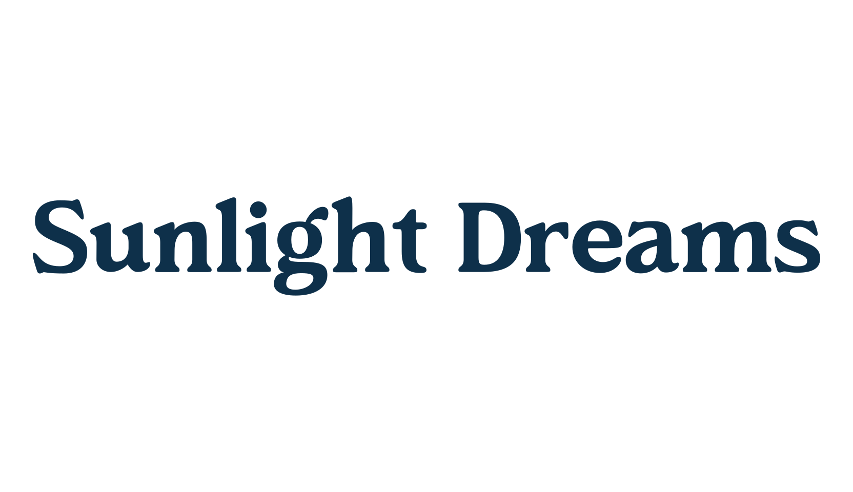 Sunlight Dreams, serif font preview