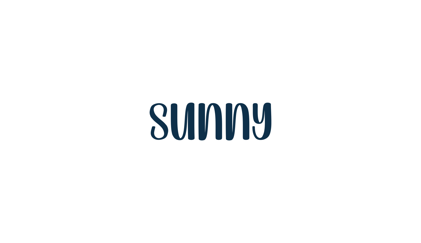 Sunny, fancy various decorative script calligraphy font preview