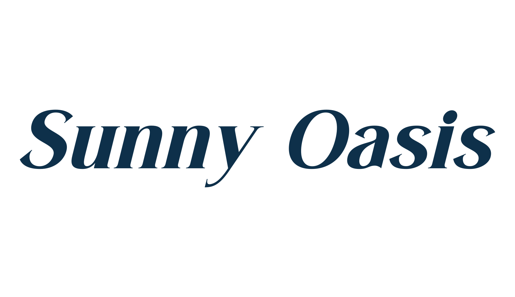 Sunny Oasis, serif font preview
