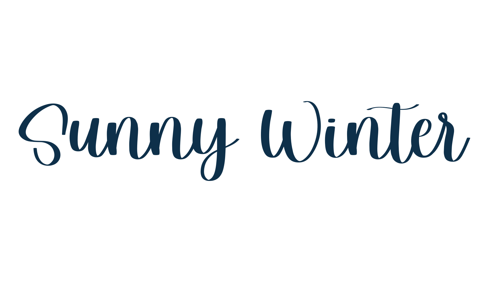 Sunny Winter (sunny-winter-2), display market font preview