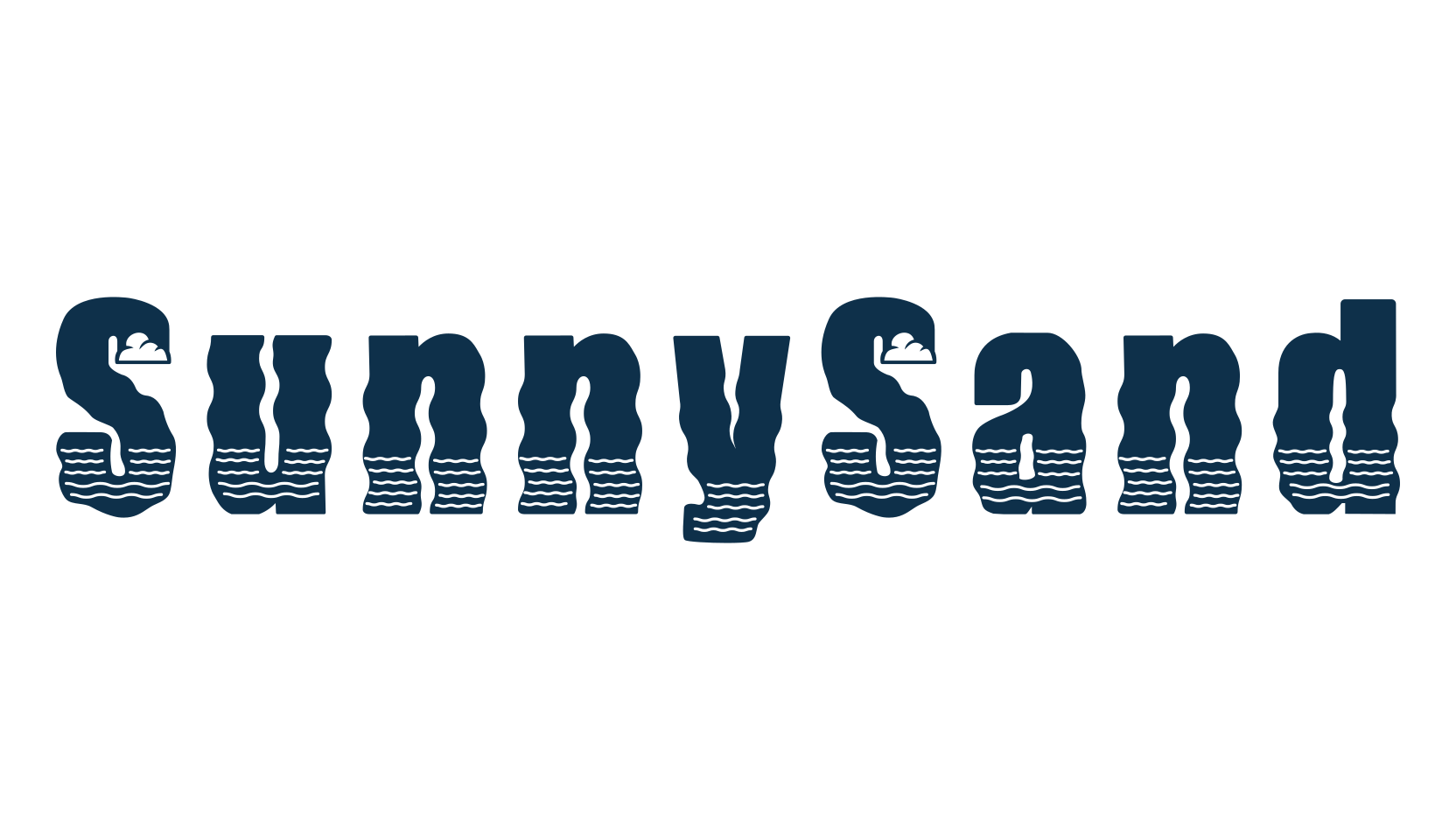 SunnySand, fancy decorative font preview