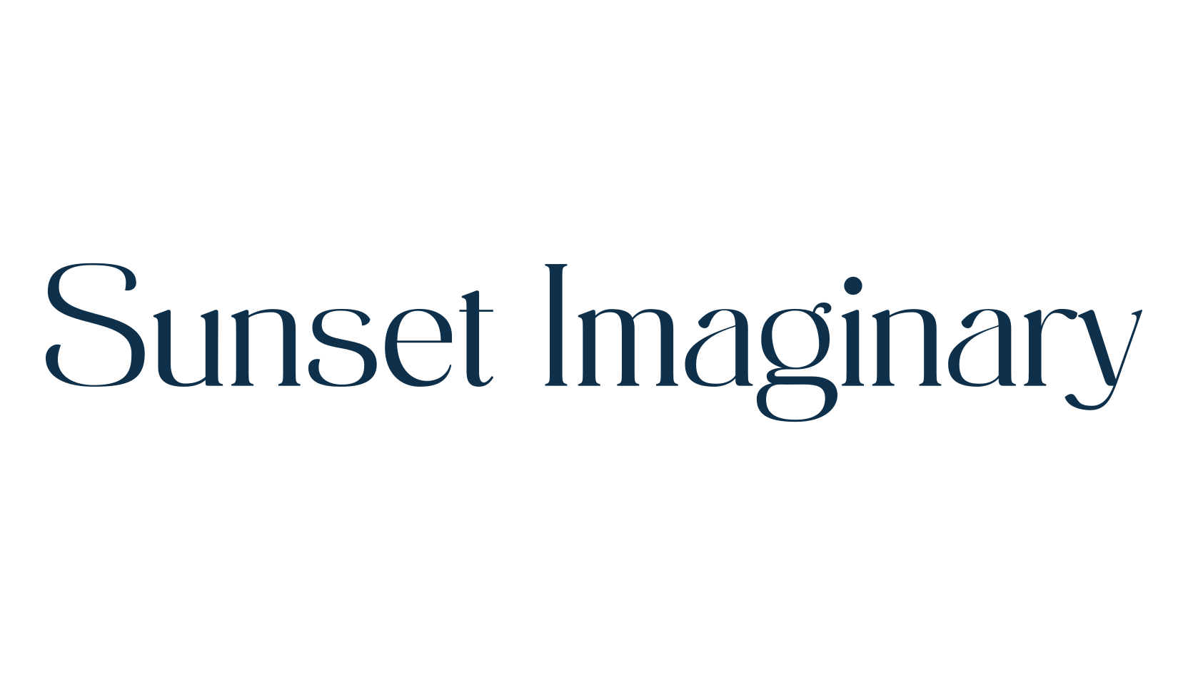 Sunset Imaginary, serif font preview