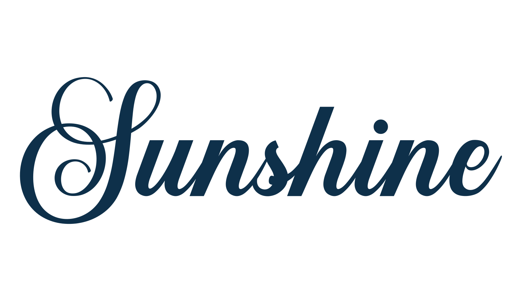 Sunshine (sunshine-2), script calligraphy fancy decorative font preview