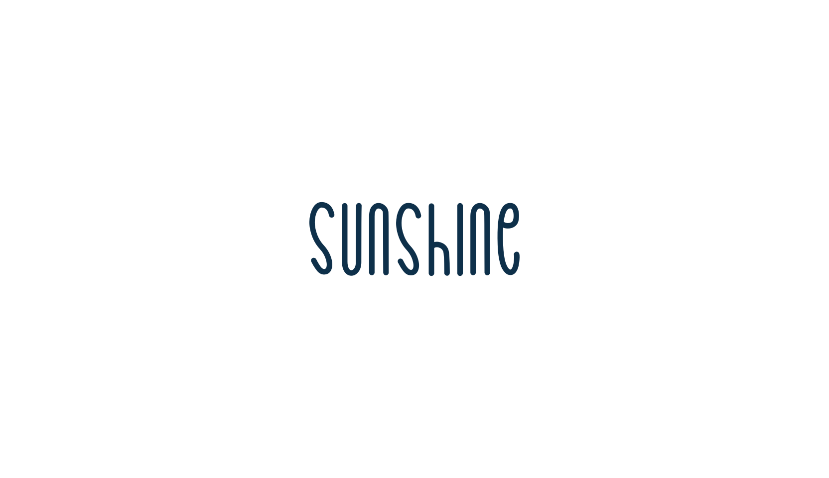 Sunshine (sunshine-4), display market font preview